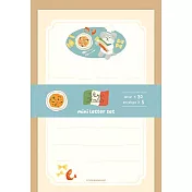 【日本Wa-Life】小廚房Viva Italia 經典美濃和紙小信封紙組 ‧ 義大利麵雪納瑞主廚