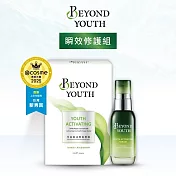 【2入組】BEYOND YOUTH 全能賦活青春肌密組(青春精華35ml+青春面膜4入)