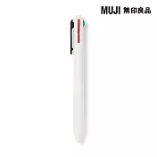 【MUJI 無印良品】滑順按壓油性原子筆/4色/黑、紅、藍、綠0.7mm