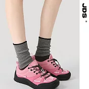 【JDS設計襪】精梳棉塗鴉設計襪   未眠黑夜 白色