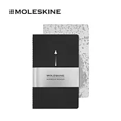 MOLESKINE NASA靈感限量 - L型輕便空白筆記本 (一套兩本)