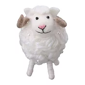 【日本Mark’s】Mocomoco Animal手工毛氈聖誕擺飾 ‧ 珍珠小羊/白色