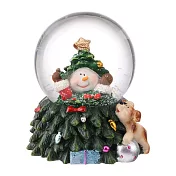 【日本Mark’s】聖誕水晶球S ‧ 聖誕樹與雪人