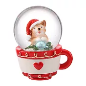 【日本Mark’s】聖誕水晶球S ‧ 杯子造型/狗狗