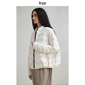 ltyp旅途原品 95白鵝絨輕暖零壓感羽絨服女2025秋冬新款羽絨外套 M L  M 象牙白