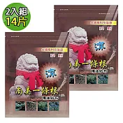 【南美製藥】南美一條根精油貼布 2入組(共14片)