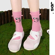 【JDS設計襪】火腿腸立體豬耳朵    粉紅豬