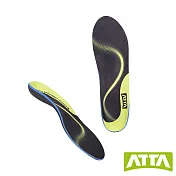 ATTA 動態流線機能足弓鞋墊-機能黑 36
