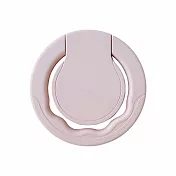 【搭配7.8吋專屬透明殼】黏貼式360度立架- 粉