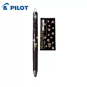 PILOT 限量 ANNA SUI 新極灰魔擦筆 0.3 玫瑰花園黑桿