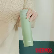 【THERMOS膳魔師】保溫瓶450ml_(JNS-455-GMG)漸層抹茶