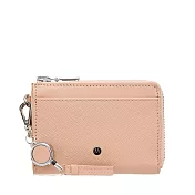 MONDAINE 瑞士國鐵 Zurich風琴折7卡零錢包 牛皮/真皮短夾卡包 男女適用 -  奶棕色