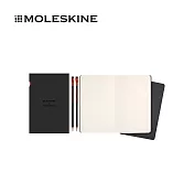 MOLESKINE X BLACKWING 體驗組2 ( 2支軟芯筆 + 2本輕便空白筆記本)