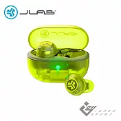 JLab GO POP ANC 真無線藍牙耳機 螢光綠
