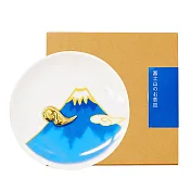 【日本悠悠庵】富士山 線香座盤 ‧ 青富士