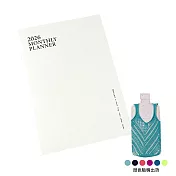 【conifer綠的事務】2026年25K簡單月計畫本組合  純潔白