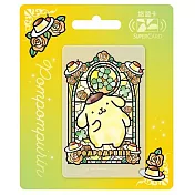 三麗鷗彩繪玻璃SUPERCARD悠遊卡 布丁狗【受託代銷】【受託代銷】