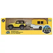 樂彩森林 迴力合金露營拖車-經典方形露營車(混色)