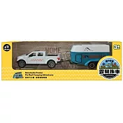 樂彩森林 迴力合金露營拖車-圓弧形露營拖車(混色)