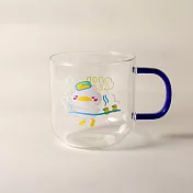好玻GOODGLAS | 玻玻島-變色單層把手玻璃杯/澡鴨
