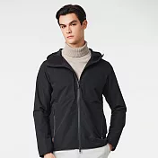 【ST.MALO】石墨烯查爾斯防風外套-2520MJ- M 暗夜黑