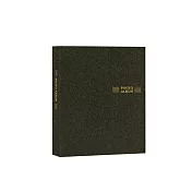 珠友 20K雙格相本-80枚相片 01黑