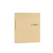 珠友 20K雙格相本-80枚相片 03奶茶