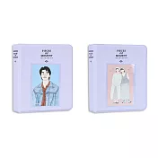 珠友 64K皮質雙格集卡冊-64枚 02紫