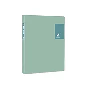 珠友 A4/13K PP輕便文件夾-10頁 02桂綠