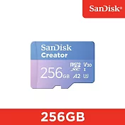 SanDisk CREATOR microSD UHS-II 記憶卡 256GB(公司貨)