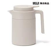 【MUJI 無印良品】方便清洗保溫保冷壺/灰米/0.8L1入