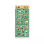 【Laszlo】手帳貼紙 | 什物 a kind of café _ TRAVEL WITH FLAVORS