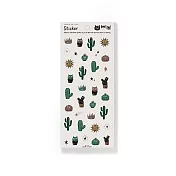 【Laszlo】手帳貼紙 | 大芝麻小花生 SESAME & PEANUT _ 仙人掌貓貓