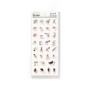 【Laszlo】手帳貼紙 | TPL _ SIGN LANGUAGE