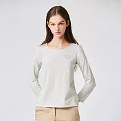 【ST.MALO】溫控石墨烯經典女上衣-2543WT- M 梔子白