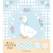 【日本Wa-Life】春限定｜便條紙 ‧ 小花與小鴨