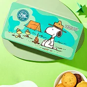 【英記餅家】史努比葡式曲奇餅乾 鐵罐裝 195g
