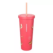 [星巴克]馬年亨通不鏽鋼TOGO冷水杯