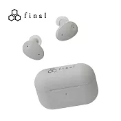日本 Final ZE300 主動降噪真無線耳機 灰米色