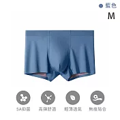 【TANBO】男士內褲 莫代爾棉 彈力貼身 舒適透氣 -藍色(M)