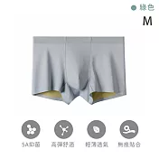 【TANBO】男士內褲 莫代爾棉 彈力貼身 舒適透氣 -綠色(M)