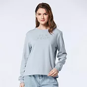 【ST.MALO】石墨烯比莉厚棉女上衣-2540WT- L 柔霧灰