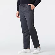 【ST.MALO】石墨烯雲絨溫控高彈褲-2524MT- M 暗夜黑