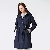 【ST.MALO】貝爾格雷石墨烯派克風衣-2535WJ- XL 藍黑色