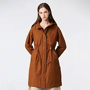 【ST.MALO】貝爾格雷石墨烯派克風衣-2535WJ- XL 秋葉棕