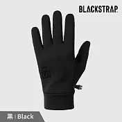 BlackStrap Jetliner Glove 防風觸控保暖手套|黑Black(XS-XL)|透氣防滑/可操作3C XS 黑Black