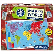 【英國Orchard Toys】拼圖-世界地圖