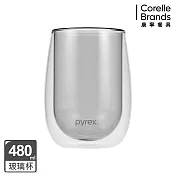 【美國康寧】Snapware PYREX 暮光耐熱雙層玻璃杯480ml