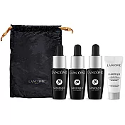 LANCOME 蘭蔻 超極限肌因淨亮保養組[小黑瓶+淡 斑激萃+束口袋]-國際航空版