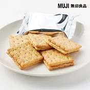 【MUJI 無印良品】大袋奶油風味夾心餅乾 花生24個(2個×12袋)